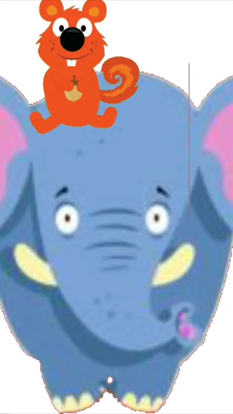 ai character: Elephants  background