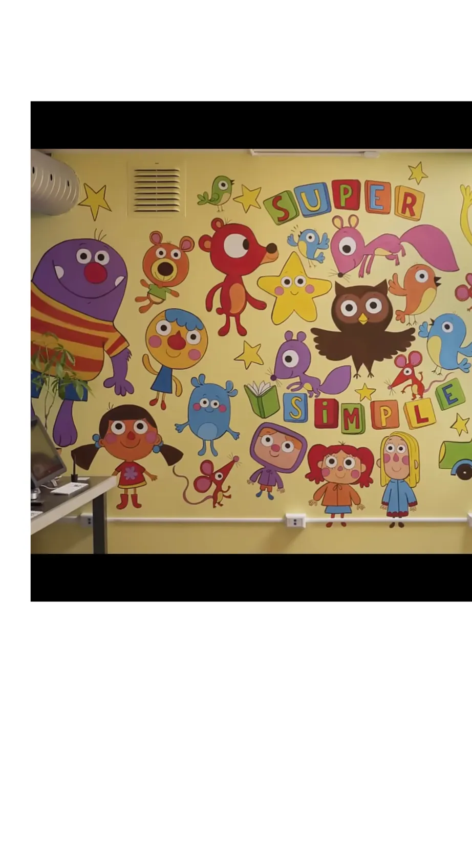 ai character: Super simple  background