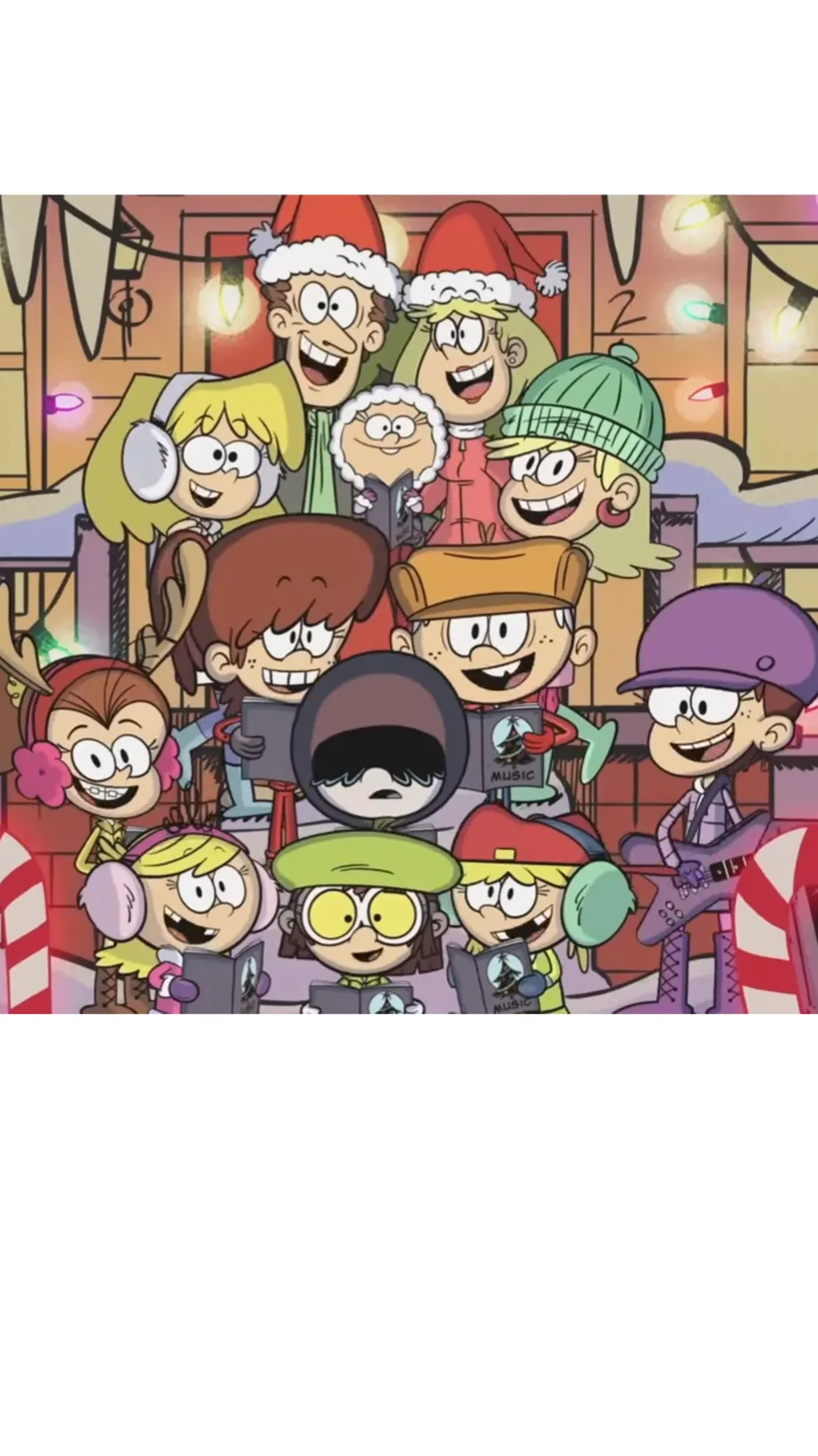 ai character: Louds in sack background