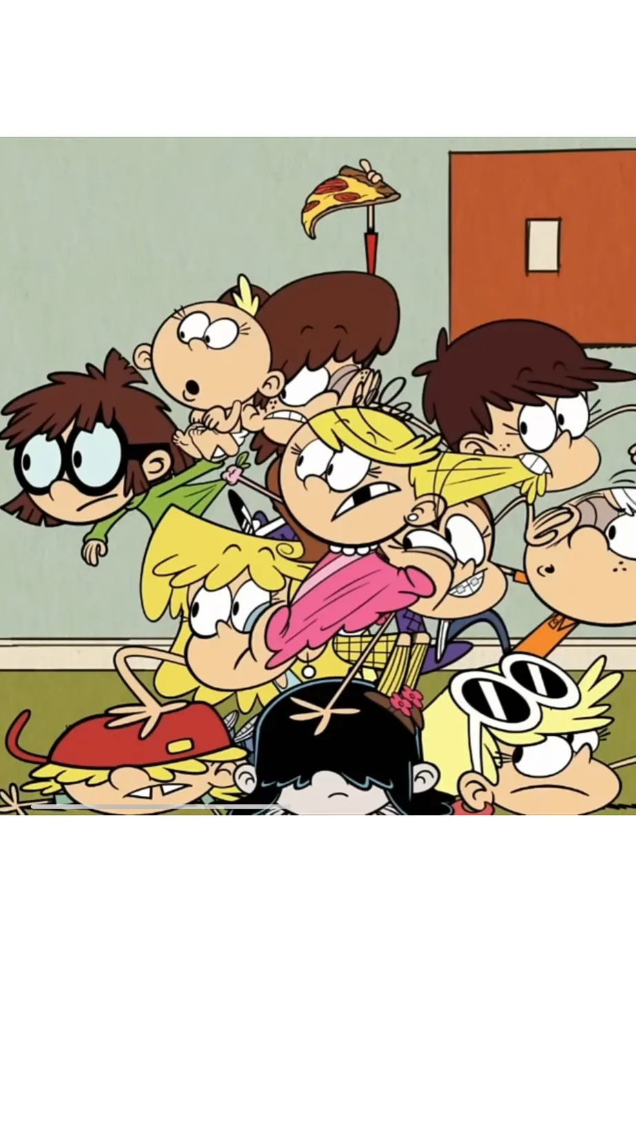 ai character: Louds in a sack  background