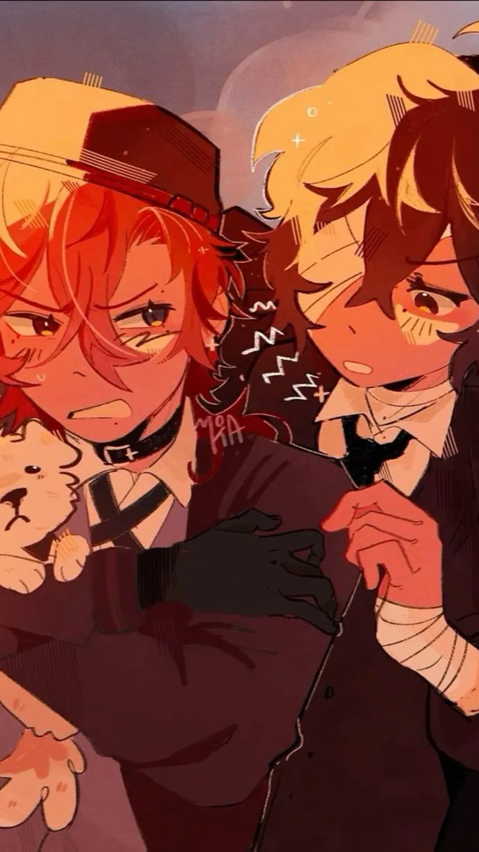 ai character: Dazai  background