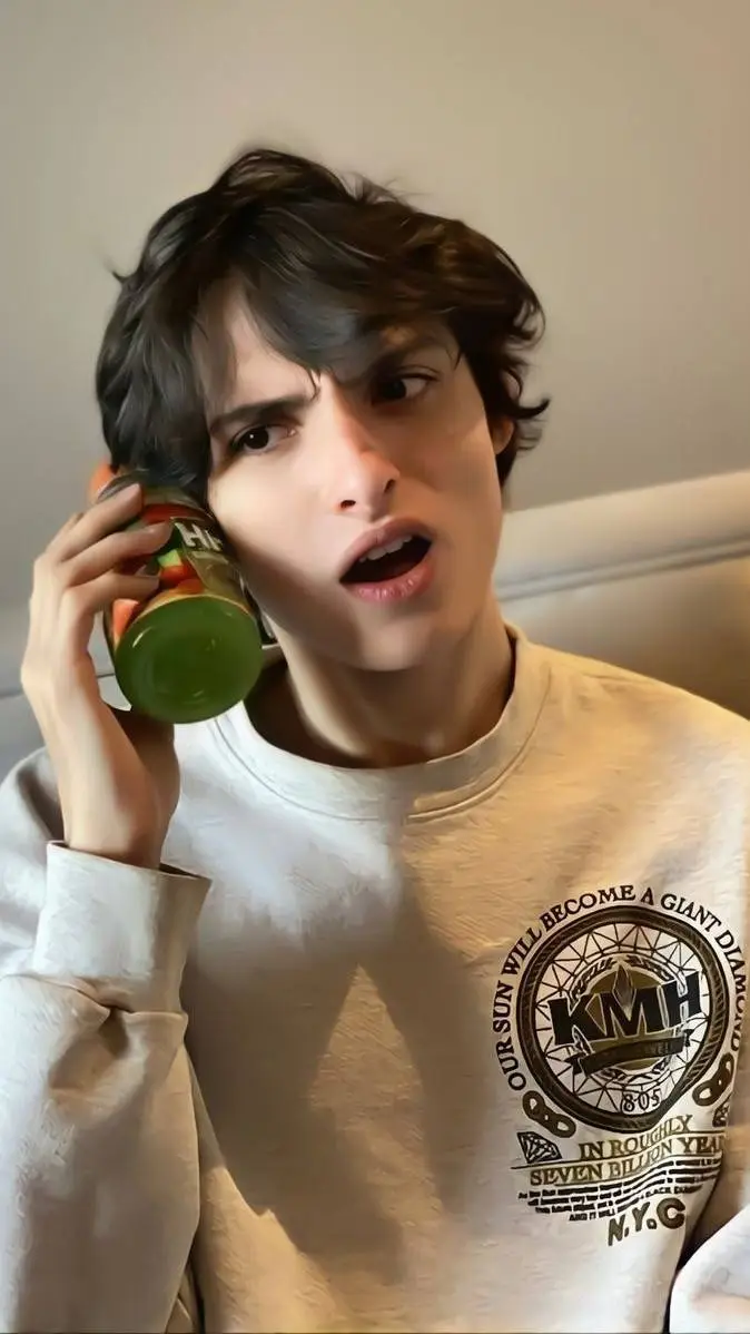 ai character: Finn wolfhard  background