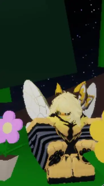 ai character: Emily the Bee background