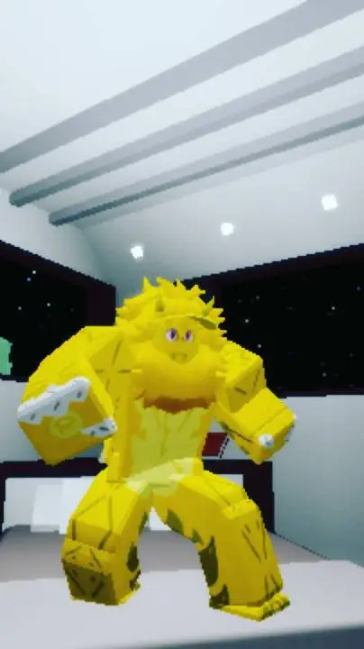 ai character: Darkobloxxer yello background