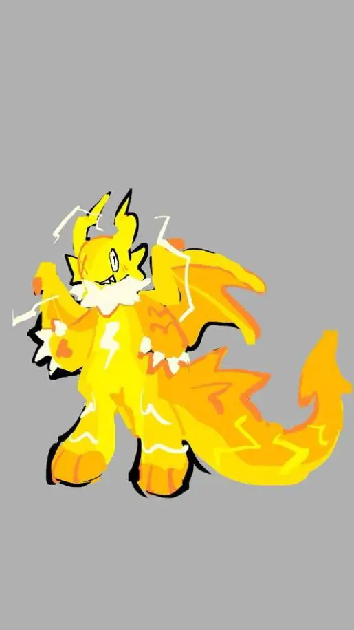 ai character: Darkobloxxer yello background