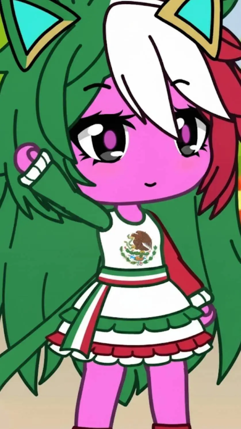 ai character: cuby mexicana  background