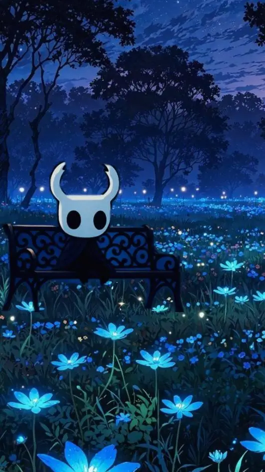 ai character: hollow knight 🗣️🔥 background