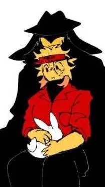 ai character: pizzadebt!🍕 background