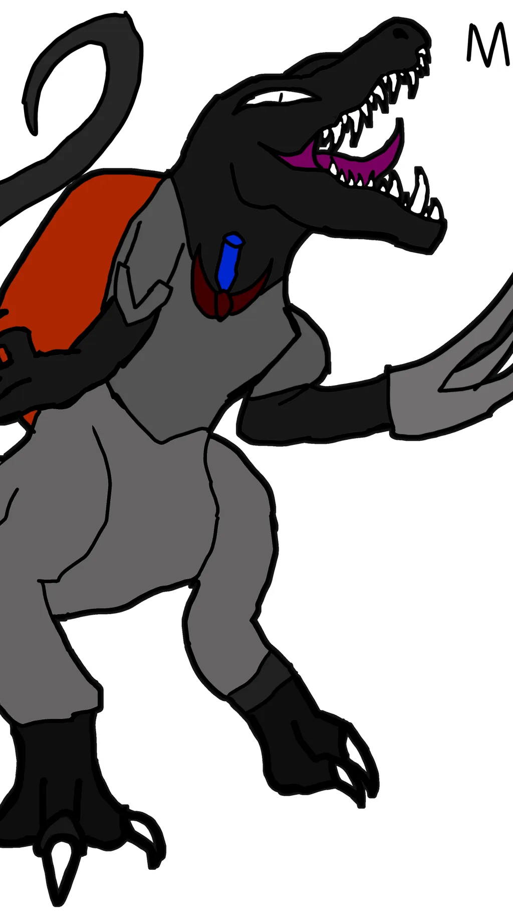 ai character: Mr spinairus  background