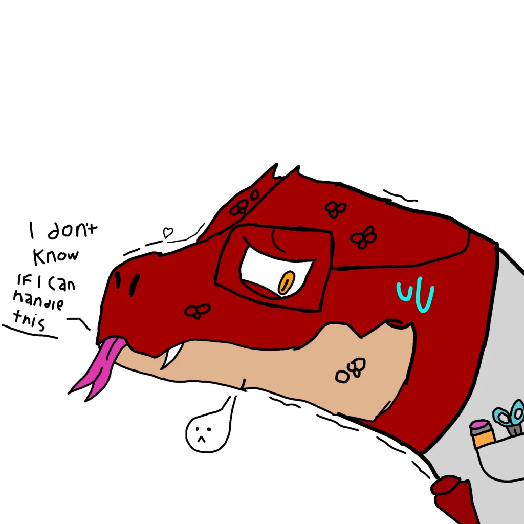 chat with ai character: Larry Snake