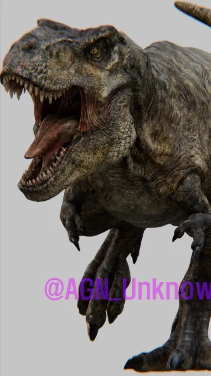 ai character: Ember trex background