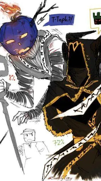 ai character: Taph x Dusekkar background
