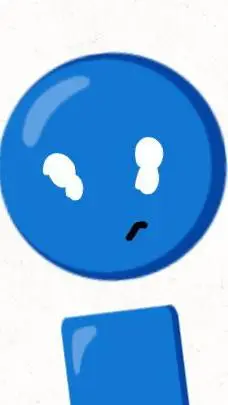 ai character: blue  background