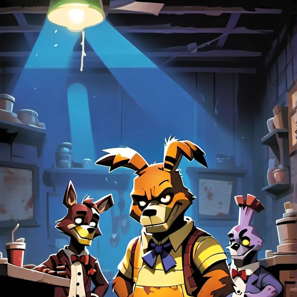 chat with ai character: FNAF fight