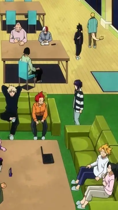ai character: MHA DORMS background