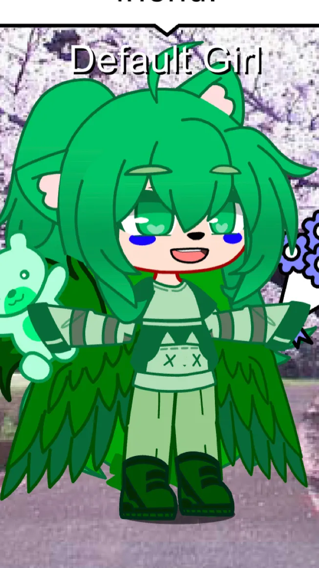 ai character: My OC!!!!!!!! <3 background