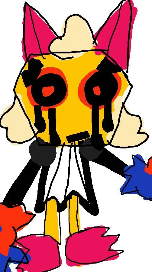 ai character: Decayed Scraps background