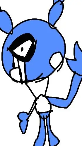 ai character: Blue Looey background