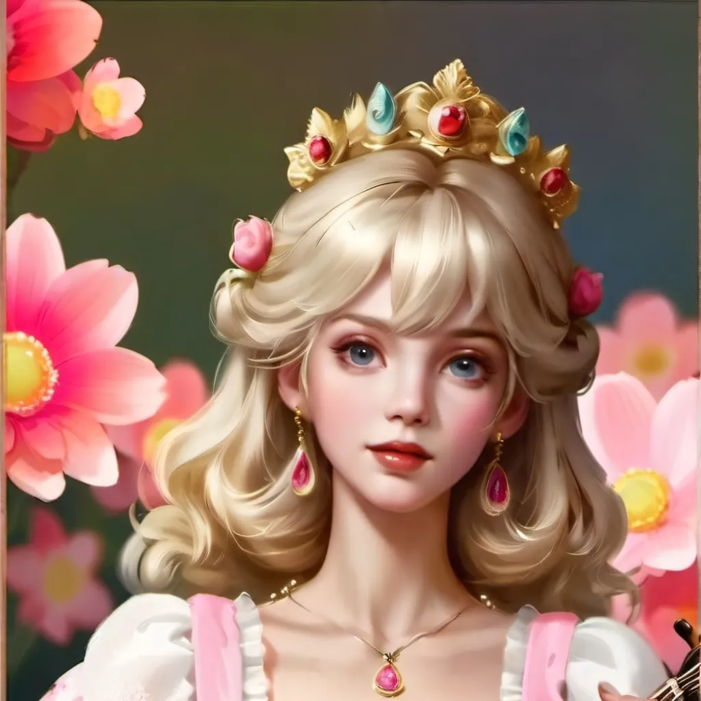 chat with ai character: toadstool (peach)