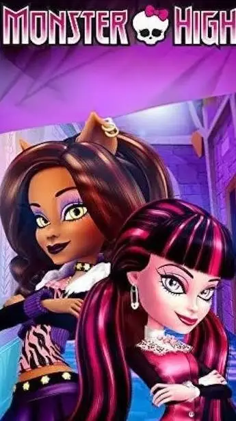 ai character: monster high  background