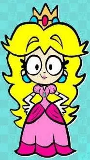 ai character: peach (raylanlogo) background