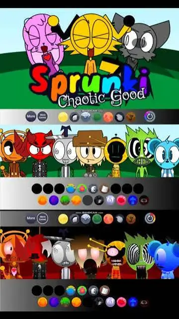 ai character: sprunki (cg) background