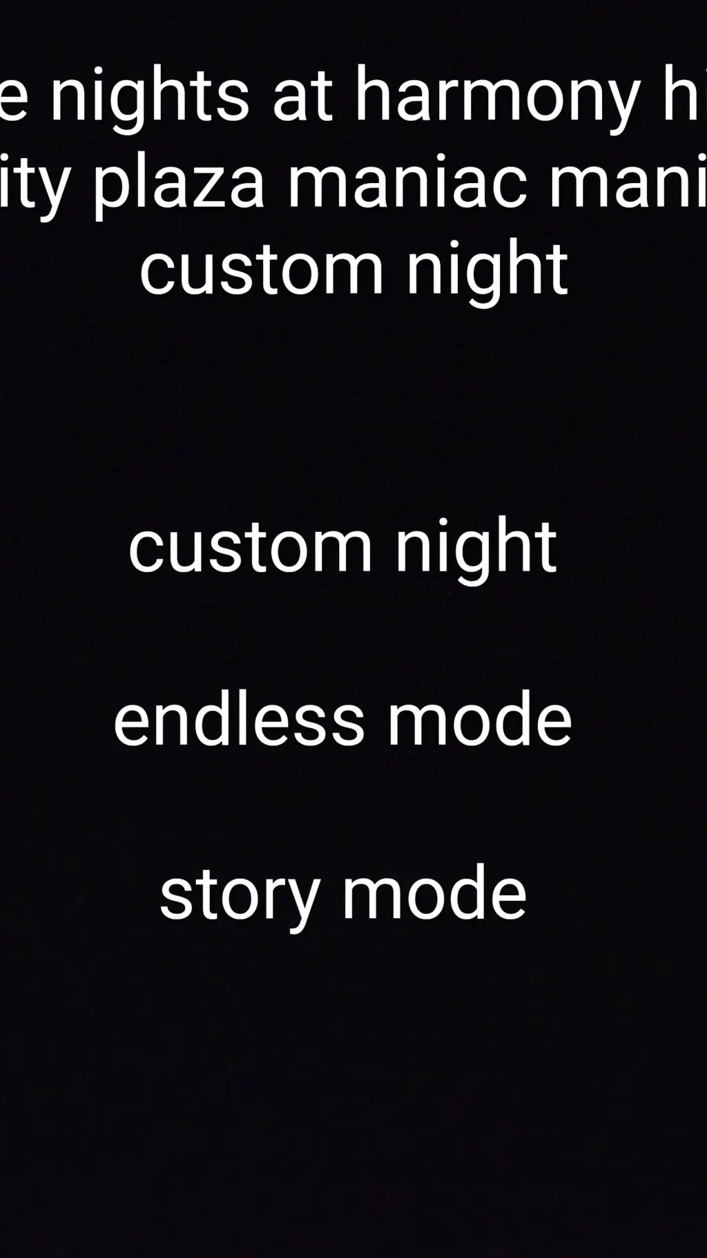 ai character: fnahhmmcn  background