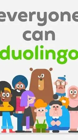 ai character: Duolingo gang  background