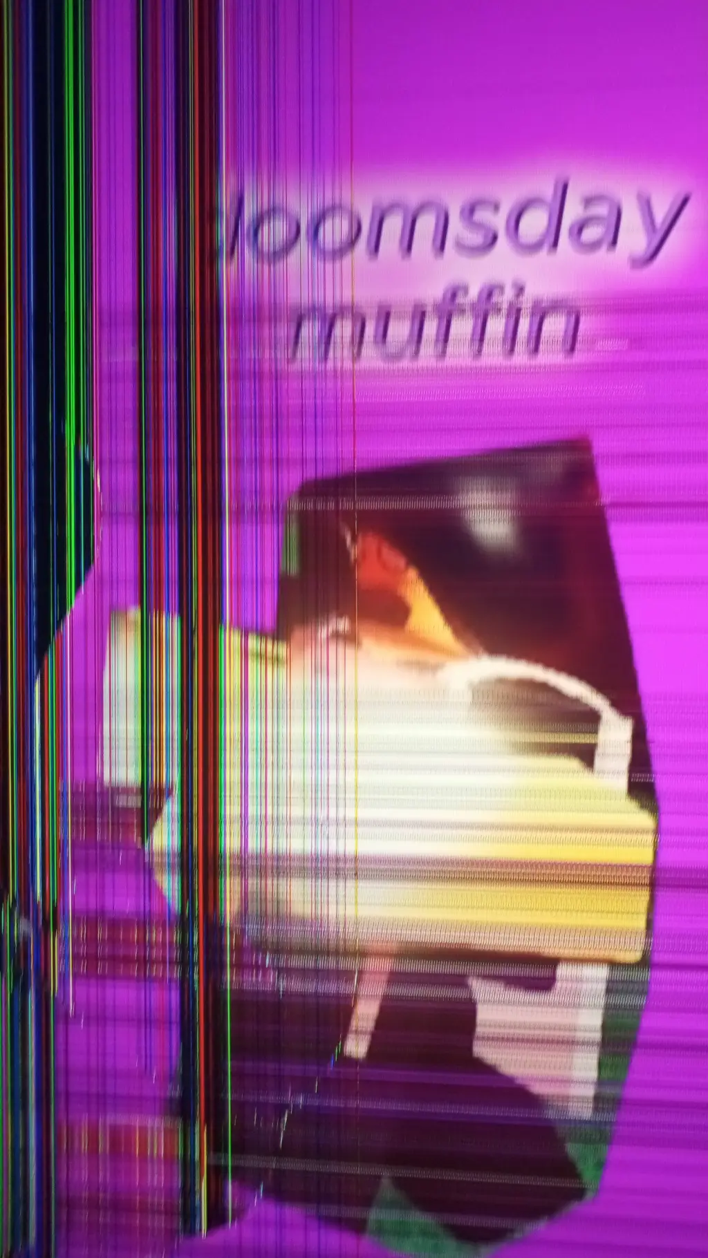 ai character: doomsday muffin (2 background