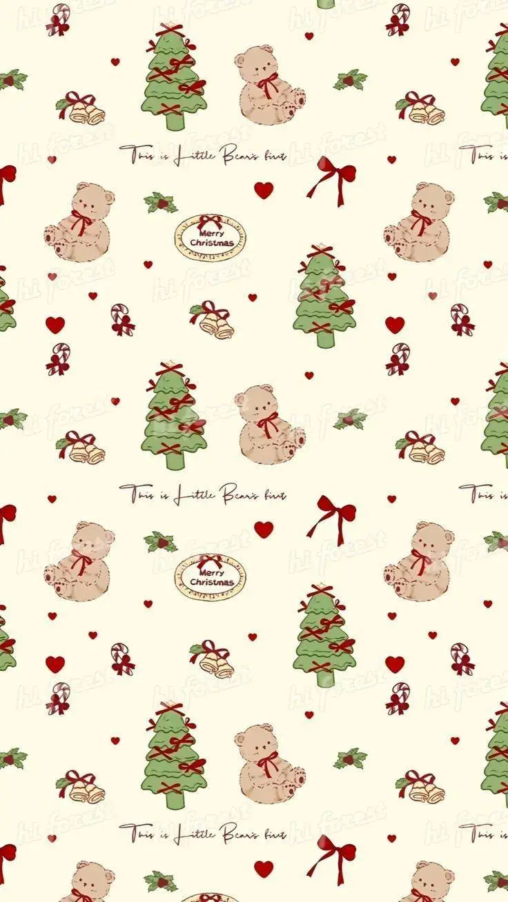 ai character: kny Christmas background