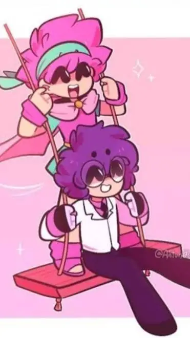 ai character: Mayo y Victor  background