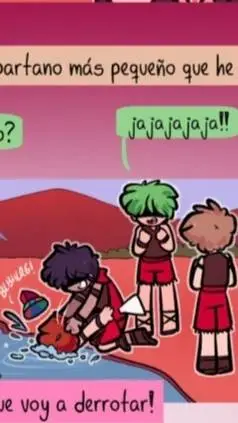 ai character: Invictor pequeño background