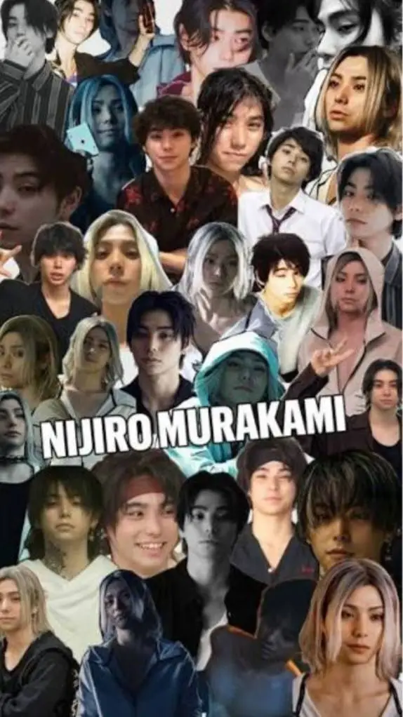 ai character: 🎀nijiro murakami 🎀 background