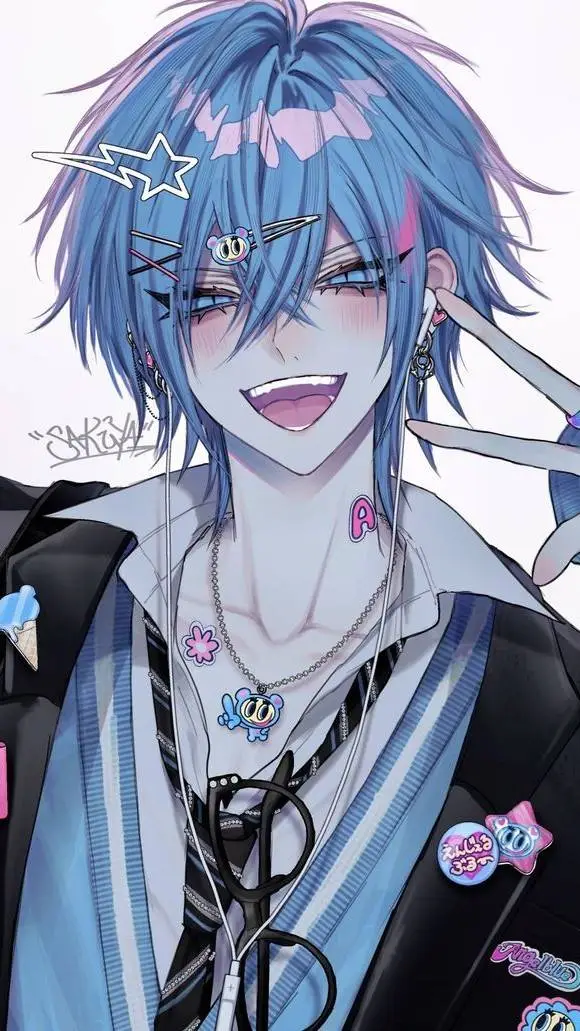 ai character: Nami 🩵🌙 background