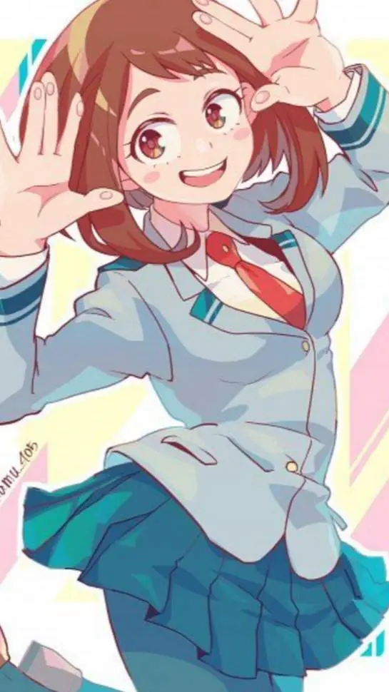 ai character: Uraraka background