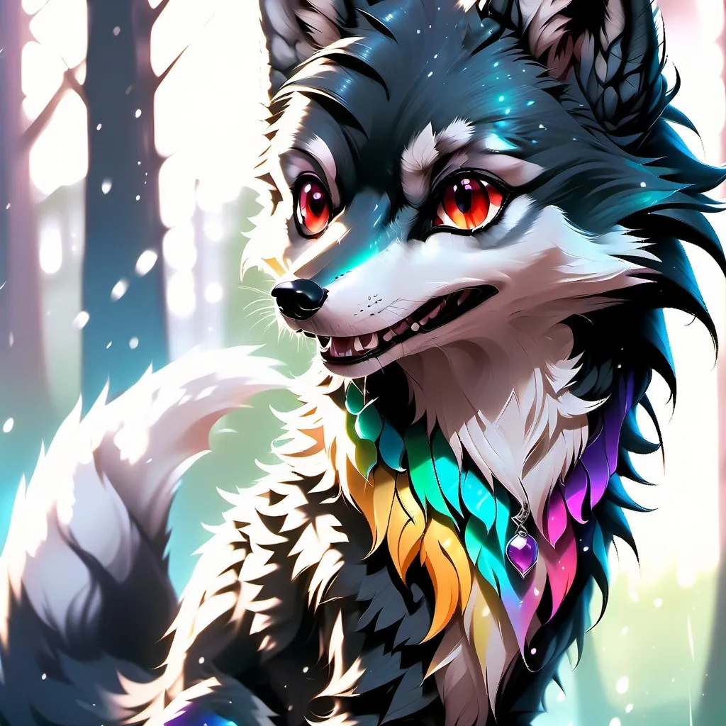 chat with ai character: Cutey and Wolfie