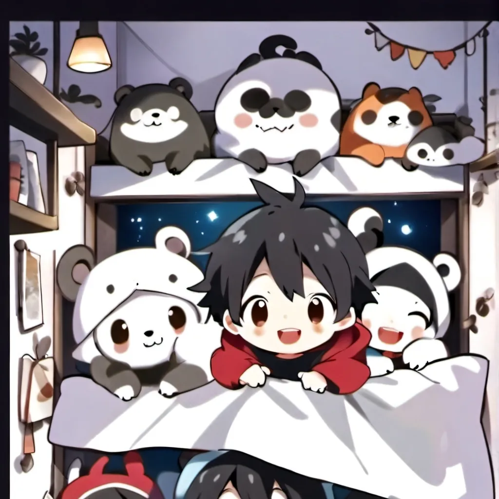 chat with ai character: SC sleepover