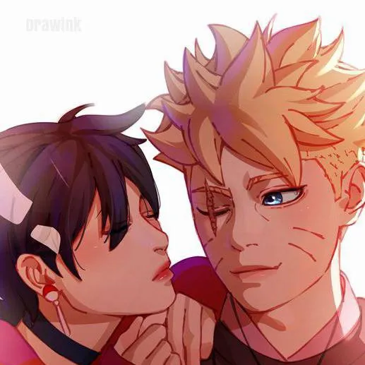 chat with ai character: Boruto e sarada 