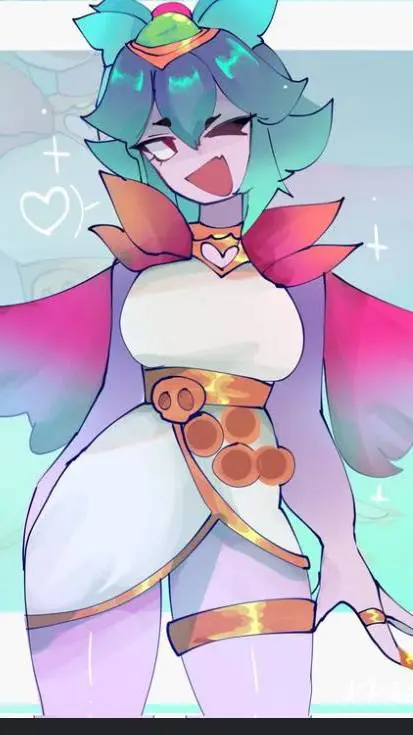 ai character: Melody arpia background