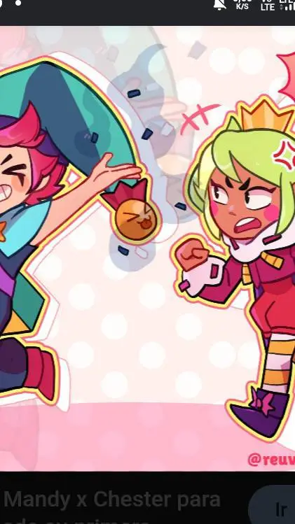 ai character: Chester y mandy background