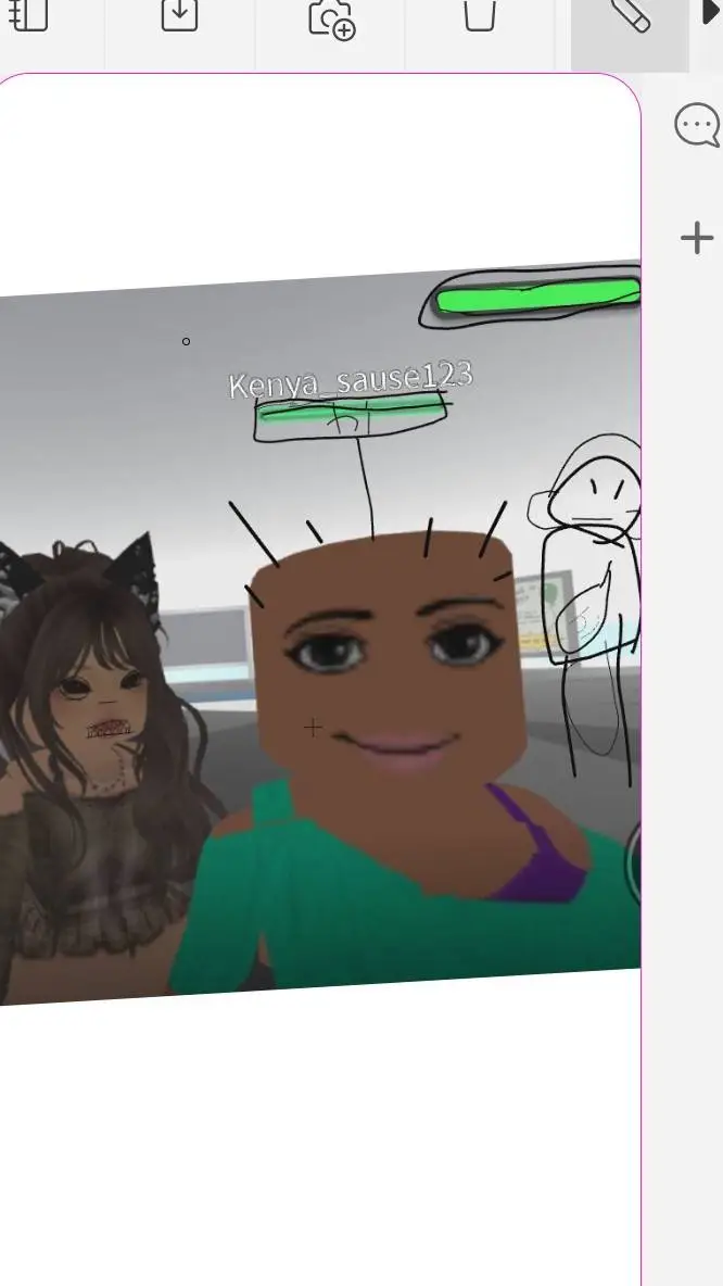 ai character: two dumb people background