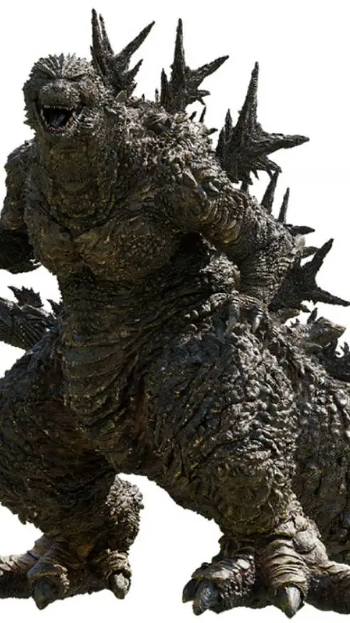ai character: godzilla minus one background