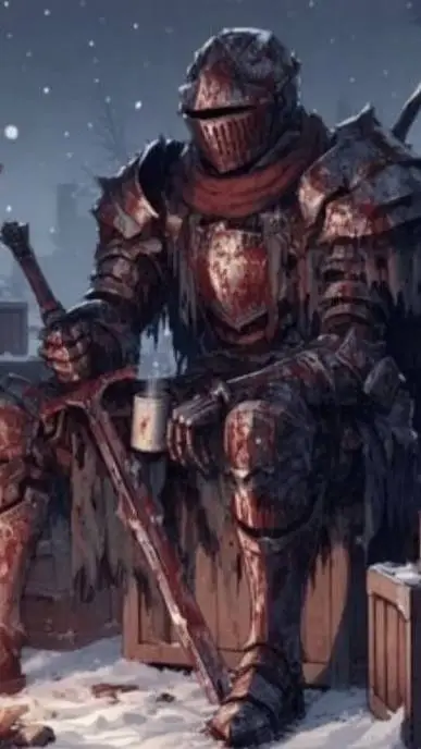 ai character: gray background