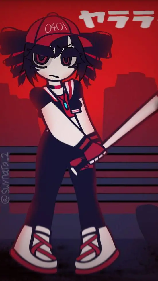 ai character: yararara teto background