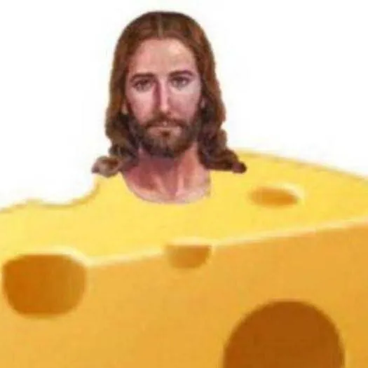 chat with ai character: cheese god