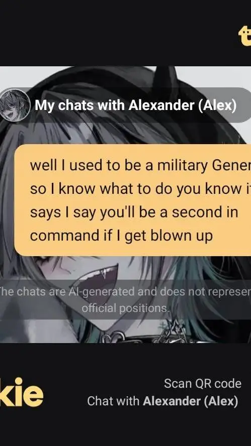 ai character: Alexander background