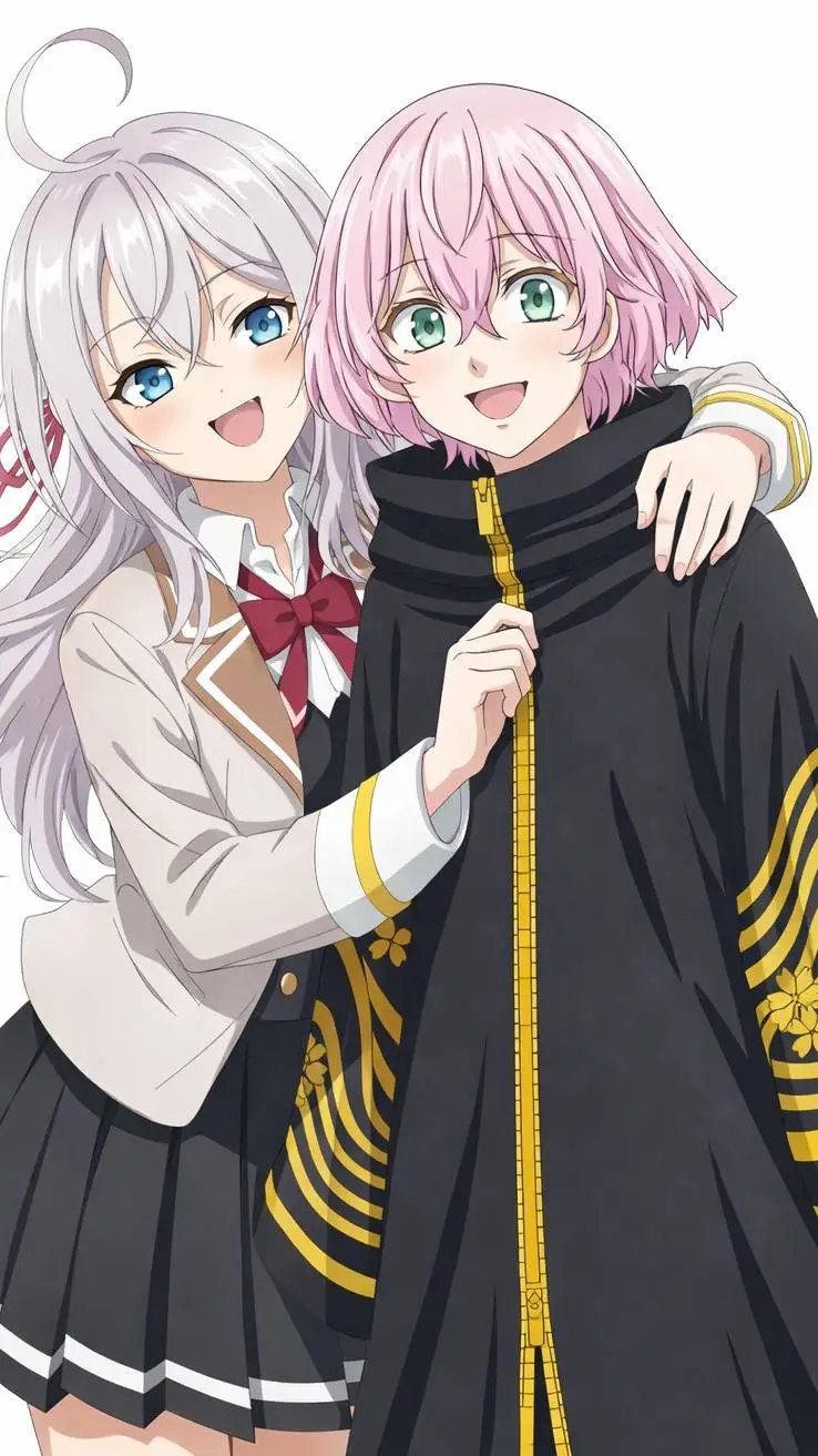 ai character: senju y alya background