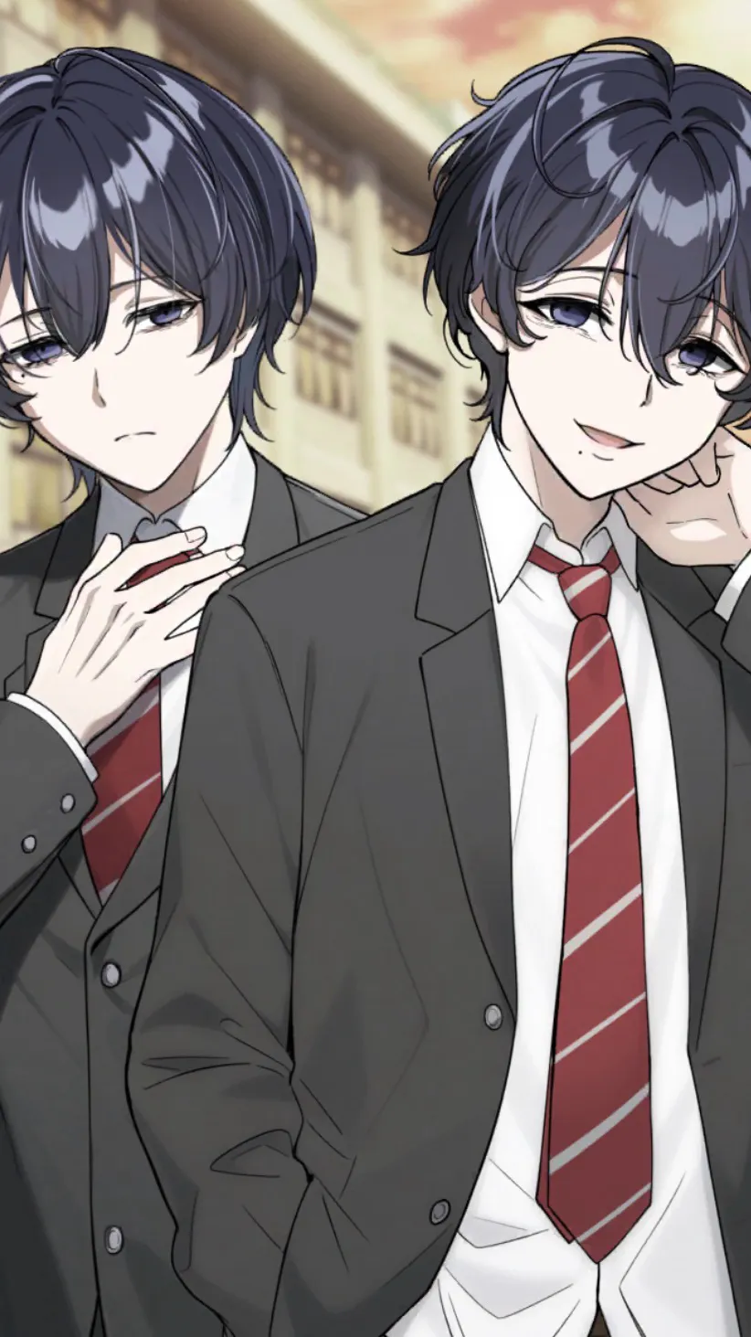 ai character: High school  background