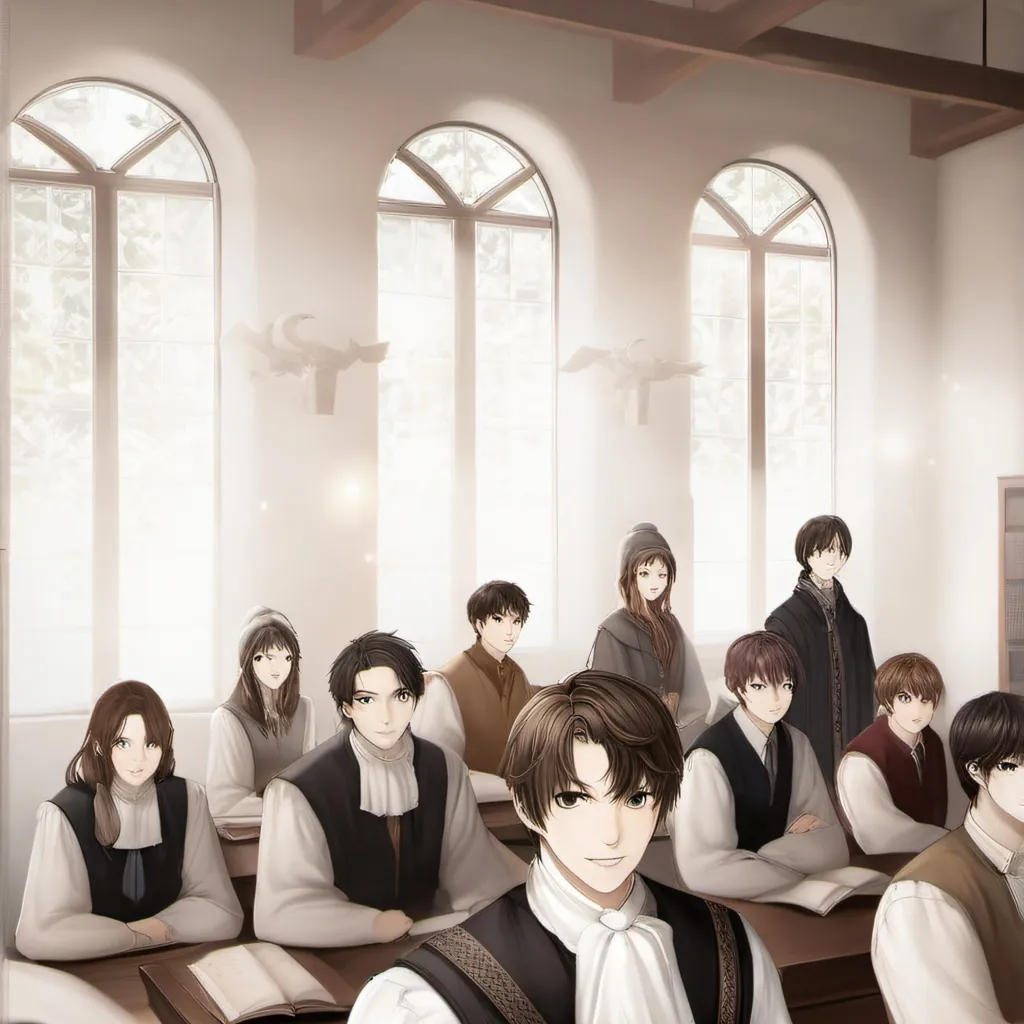 chat with ai character: escuela medieval