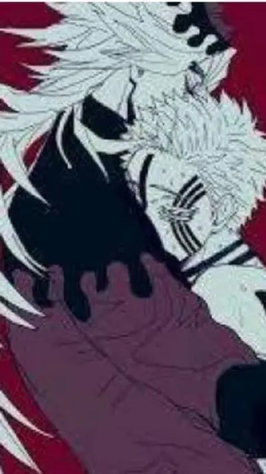 ai character: DOUMA x AKAZA background